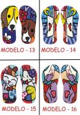 Chinelos Sandálias Personaizados Romero britto 13 ao 16