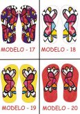 Chinelos Sandálias Personaizados Romero britto - 17 AO 20